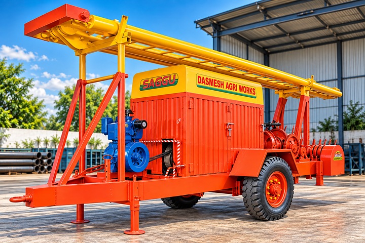 Tubewell Boring Machine